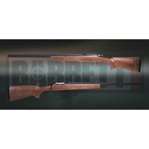 Barrett Fieldcraft Sniper Rifle Wood with Black Barrel